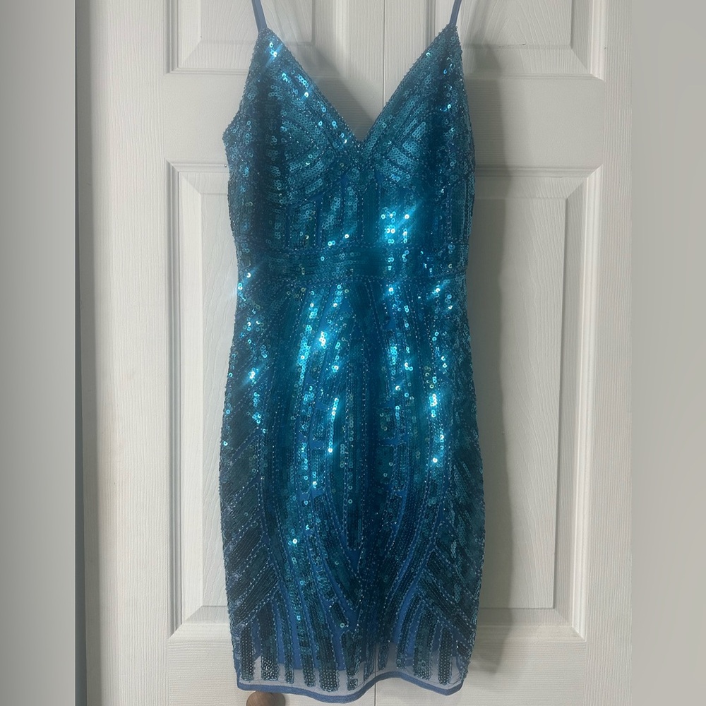 Fashion Nova Sequin Mini Dresss
